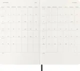 Блокнот Moleskine, Mamba 2026 12M skora weza L w pudelku prezentowym, A5, чёрный — фото 4