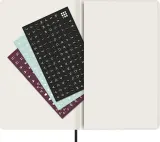 Блокнот Moleskine, Mamba 2026 12M skora weza L w pudelku prezentowym, A5, чёрный — фото 5