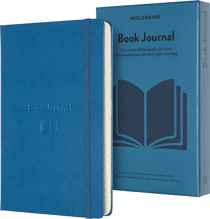 Блокнот Moleskine, Passion Journal Book II, A5, синий