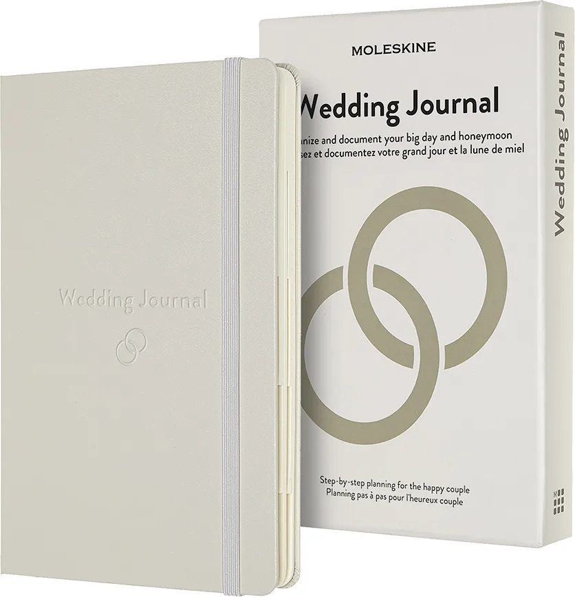Блокнот Moleskine, Passion Journal Wedding II, A5, белый