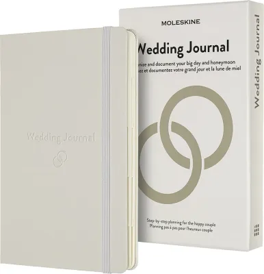 Блокнот Moleskine, Passion Journal Wedding II, A5, белый