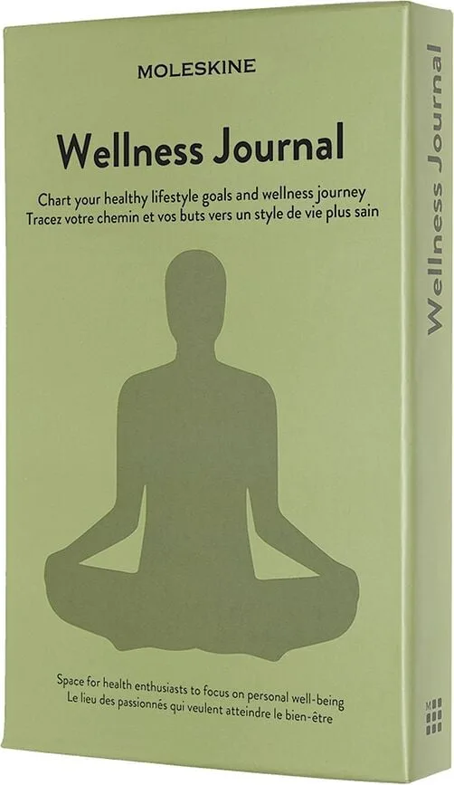 Блокнот Moleskine, Passion Journal Wellness, A5, зелёный