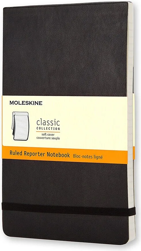 Блокнот Moleskine, reporterski kieszonkowy, A6