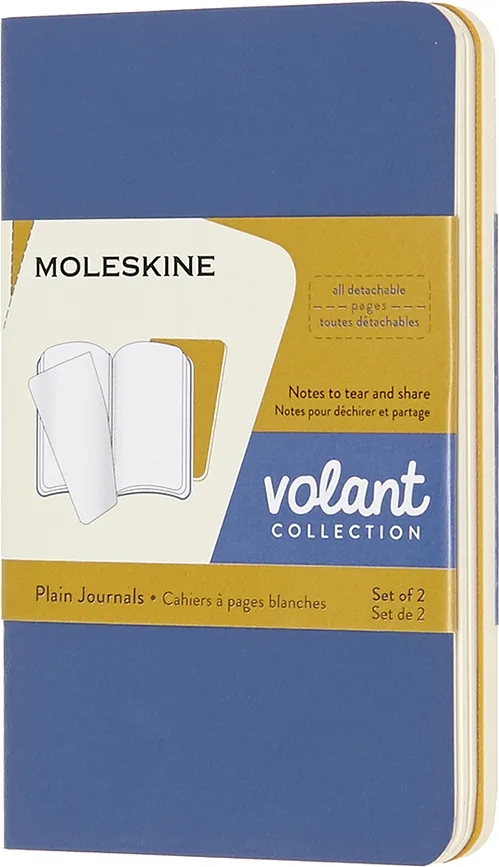 Набор блокнотов Moleskine, Volant XS, A6, 2 шт.