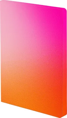 Блокнот Nuuna, Colour Clash L, A5, в точку, розовый