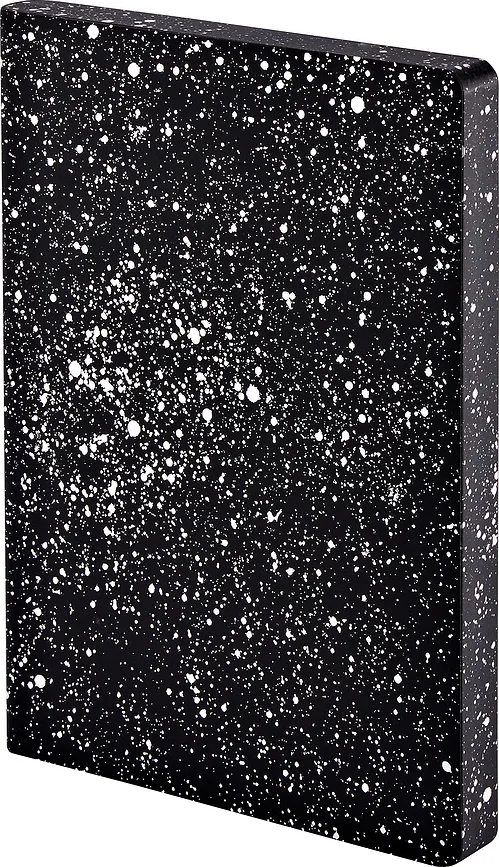 Блокнот Nuuna, Graphic Astro L, A5, в точку, чёрный