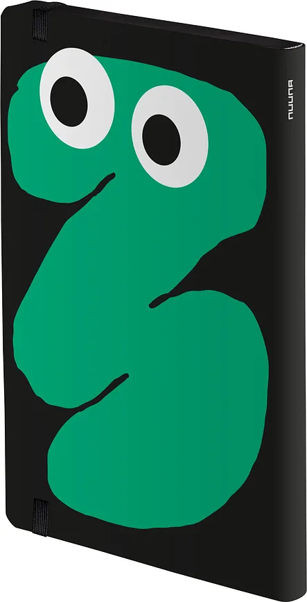 Блокнот Nuuna, Graphic M, A5, в точку, жёлтый