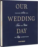 Блокнот Printworks, gosci Our Wedding Day granatowo, B5, синий — фото 3