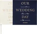 Блокнот Printworks, gosci Our Wedding Day granatowo, B5, синий — фото 5