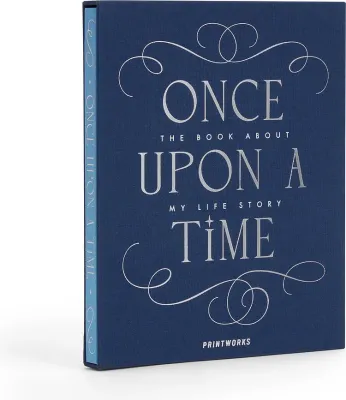 Блокнот Printworks, pamiatkowa Once Upon a Time, B5, синий
