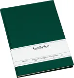 Блокнот Semikolon, Uni Classic, A4, в линейку, зелёный — фото 1