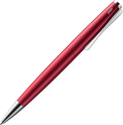 Ручка Lamy, Studio, шариковая, чёрные чернила, красная