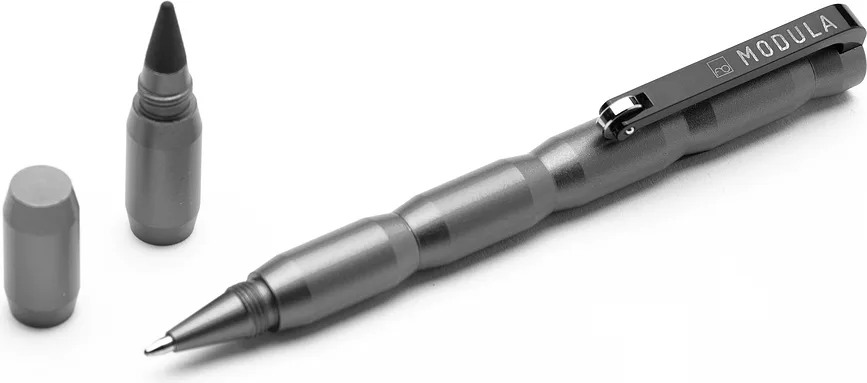 Ручка Pininfarina Segno, Modula, шариковая, синие чернила, чёрная
