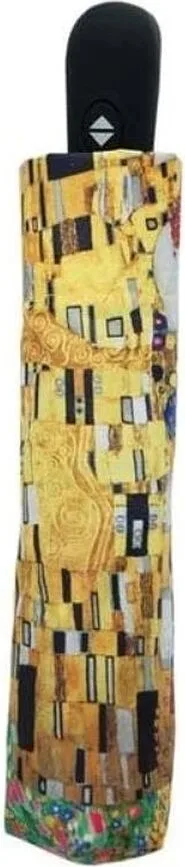 Зонт Doppler Art Collection Gustav Klimt Pocalunek, купол 97 см, полиэстер, жёлтый