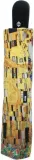 Зонт Doppler Art Collection Gustav Klimt Pocalunek, купол 97 см, полиэстер, жёлтый — фото 1