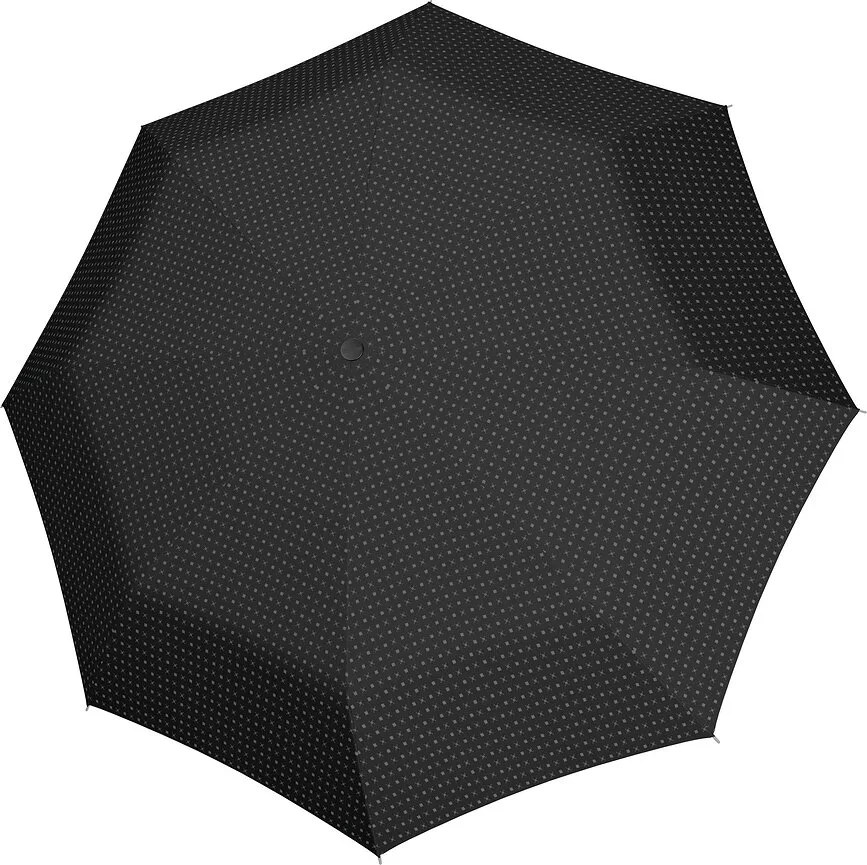 Зонт Doppler Carbonsteel Magic, купол 100 см, полиэстер, чёрный