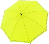 Зонт Doppler Safety Golf XXL neonowy, купол 130 см, полиэстер, жёлтый — фото 2