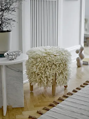Ковёр Bloomingville Avino, хлопок, 245 75 см, бежевый