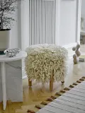 Ковёр Bloomingville Avino, хлопок, 245 75 см, бежевый — фото 1
