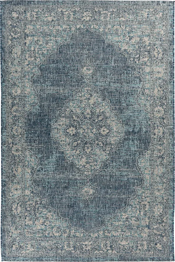 Ковёр Obsession Nordic, полипропилен, 150 80 см, синий · арт. fabr nic875navy080150