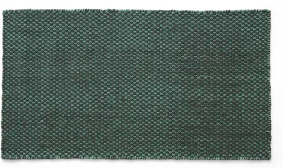 Коврик Hay Moire Mat, шерсть, 95 52 см, зелёный
