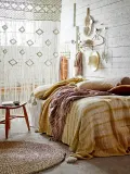 Крючок для дома Bloomingville Ferri mosiadz, алюминий, золотистый, на 3 крючка — фото 3