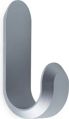 Крючок для дома Normann Copenhagen Curve Mini, алюминий, золотистый, на 2 крючка