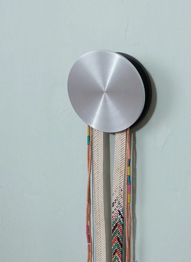 Крючок для дома Norrmade Disc, алюминий, серебристый