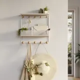 Крючок для дома Umbra Estique, дерево, белый — фото 6