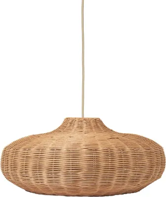 Абажур Ferm Living Disc, ротанг, 49,5 см