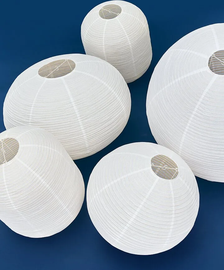 Абажур Hay Ellipse, бумага, 70 см, белый