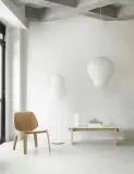 Настольный светильник Normann Copenhagen Puff Twist, нержавеющая сталь, белый — фото 4