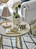 Настольный светильник Bloomingville Lianna, пластик, бежевый — фото 1