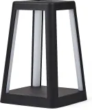 Настольный светильник Lexon Lantern, пластик, чёрный — фото 1