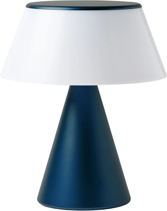 Настольный светильник Lexon Luma XL, пластик, синий