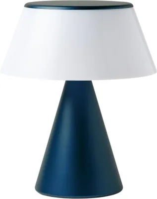 Настольный светильник Lexon Luma XL, пластик, синий