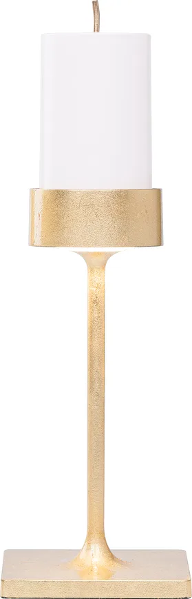 Настольный светильник Zafferano Perpetua, пластик, золотистый
