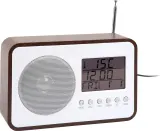 Настольные часы Karlsson FM Radio, МДФ, высота 12,5 см — фото 1