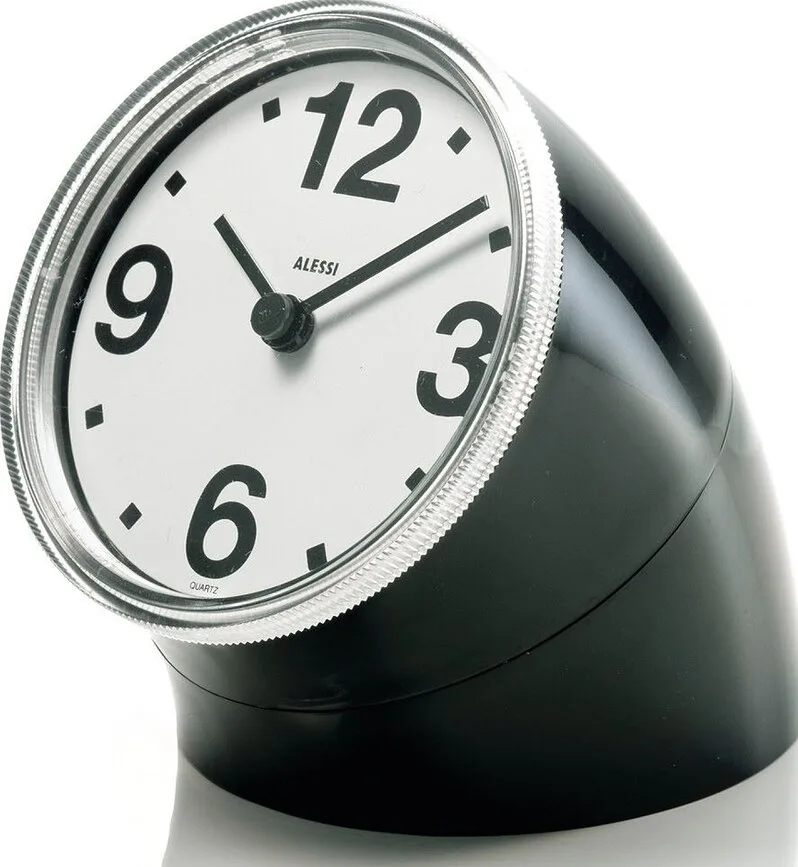 Настольные часы Alessi Cronotime, пластик АБС, 7 см