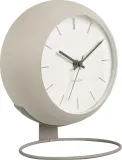 Настольные часы Karlsson Nirvana Globe, металл, 21 см, серые — фото 1