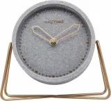 Настольные часы NeXtime Cross Table, металл, высота 15,5 см — фото 1