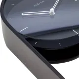 Настольные часы NeXtime Noa Table, дерево, 21 27 см, чёрные — фото 4