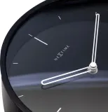 Настольные часы NeXtime Noa Table, дерево, 21 27 см, чёрные — фото 5
