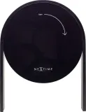 Настольные часы NeXtime Noa Table, дерево, 21 27 см, чёрные — фото 6