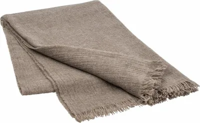 Плед Blomus Merino, шерсть, 130 200 см, коричневый