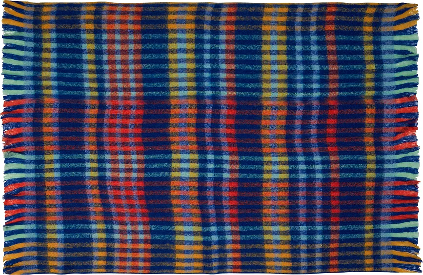 Плед H bsch Loom, акрил, 140 200 см, разноцветный