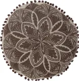 Декоративная подушка Bloomingville, Cizzy, 7 7 см, хлопок, коричневая — фото 1