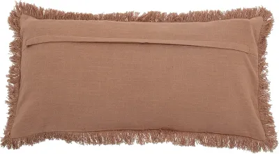 Декоративная подушка Bloomingville, Efie, 35 70 см, хлопок, коричневая