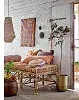 Декоративная подушка Bloomingville, Ester, 50 50 см, хлопок, оранжевая — фото 2