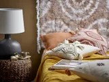 Декоративная подушка Bloomingville, Feluka, 45 45 см, хлопок, коричневая — фото 1